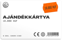 Kép betöltése a galériamegjelenítőbe: Ajándékkártya
